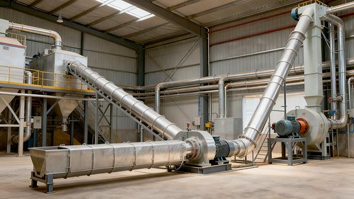 Бережливая реализация шнековых конвейеров: революция эффективности и повышение качества на линии производства кормов