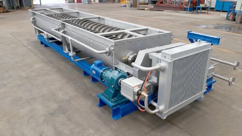 Последние решения компании о Эффективное применение шнековых конвейеров с теплообменником и регулированием температуры в химической инженерии