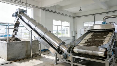 Коррозионная стойкость и герметичная транспортировка: ключевые области применения шнековых конвейеров из нержавеющей стали в очистке сточных вод