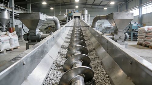 Применение винтовых конвейеров из нержавеющей стали в обработке удобрений