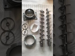 2025 OEM Custom Small Mini Long Stainless Machining Feed Screw Steel Auger Screw (Оригинальное производство)