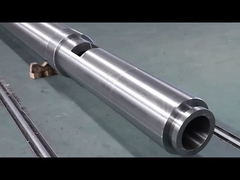 Специализированный биметаллический экструзионный винт конический экструдер с двумя винтами для пластиковых экструдерных машин