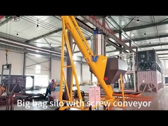 Гибкий вертикальный цементный винтовой кормильщик из нержавеющей стали