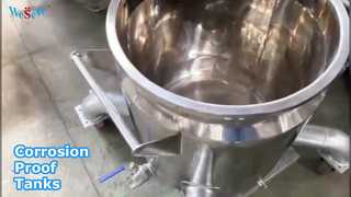 Реакционные сосуды на заказ. Высококачественные резервуары для хранения емкостью 500 л. Резервуары для хранения из нержавеющей стали SS304/SS316L/C.