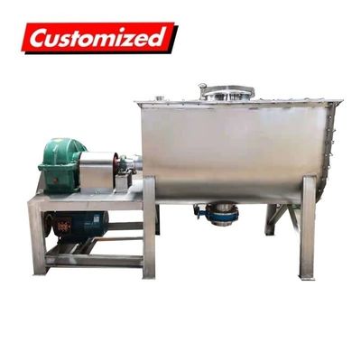 Купить OEM Custom Auger Conveyor Сухой порошок горизонтальный ленточный блендер со структурой KX0002 Производство в сети