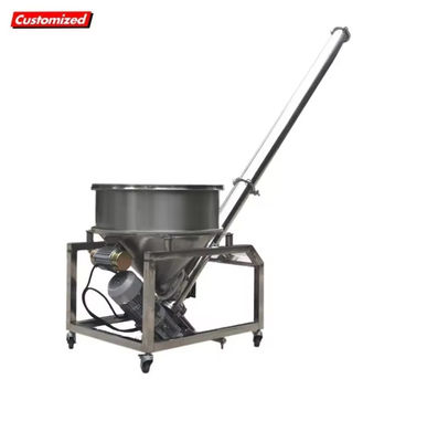 Купить Нержавеющая сталь Hopper Screw Auger Конвейер для какао-бобов Производство в сети
