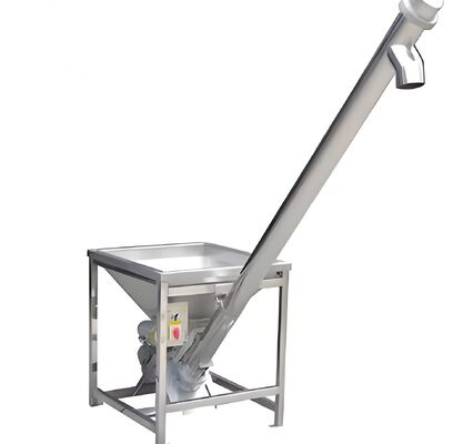 Хорошая цена. Специальный теплостойкий нержавеющий сталь 304 наклонный винтовой кормильщик с переменной частотой регулировки и коррозионно-устойчивой конструкцией онлайн