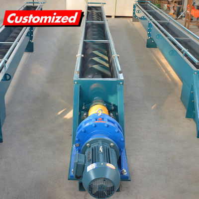 Хорошая цена. OEM Custom Industrial Cement Carbon Steel Auger Conveyor для пепла угольной почвы и агрегата онлайн