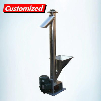 Хорошая цена. Конвейер из нержавеющей стали на заказ, устойчивый к теплу, гибкий конвейер с винтовой ручкой для транспортировки зерна онлайн