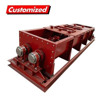 Хорошая цена. OEM Custom Double Axis Mixing Machine Soil Clay Mixer Auger Conveyor и эффективность онлайн