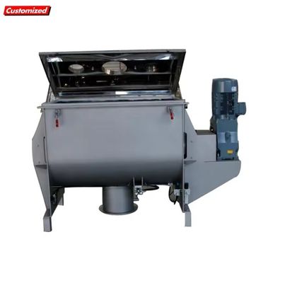 Хорошая цена. Высокопроизводительный настраиваемый ленточный смеситель для простого смешивания порошков онлайн