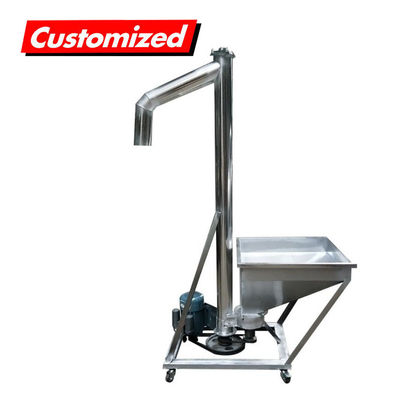 Хорошая цена. Нержавеющая сталь теплоустойчивый настраиваемый винтовой пилинг для транспортировки порошка онлайн