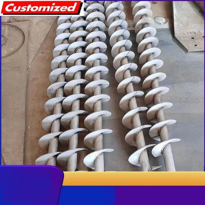 Хорошая цена. Высокоточный нержавеющая сталь SS304 SS316 бесствольный винт для конвейерных ферм онлайн