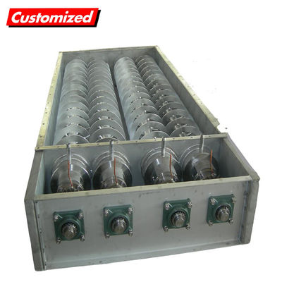 Хорошая цена. Настраиваемый винтовой летный теплоустойчивый высокоэффективный винтовый конвейер для обработки сыпучего материала онлайн