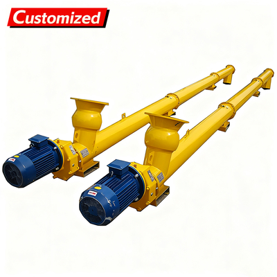 Хорошая цена. Custom Auger Conveyor Systems Cement silo discharge Manufacturer Automatic Cement Powder Inclined Auger Screw Conveyor Feeder онлайн
