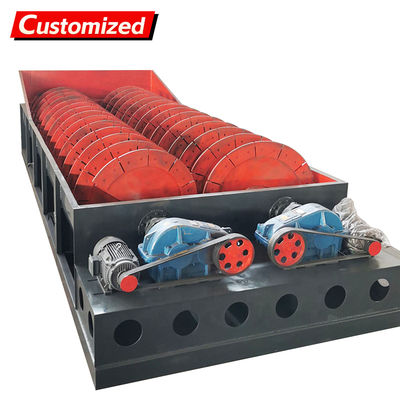 Хорошая цена. Industrial Double-Spiral Screw Classifier Sand Washing Machine for Fine Sand Gravel Grit Silica Washing онлайн