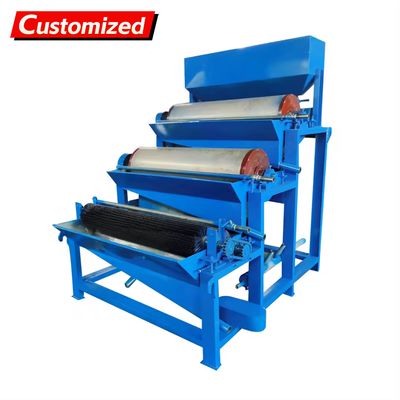 Хорошая цена. OEM conveyor belt permanent magnet separator dry magnetic separator drawer-type magnetic separator industrial magnetic separator, suitable for waste recycling, old furniture and appliance recycling онлайн