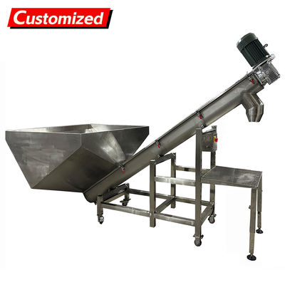 Хорошая цена. Material Screw Conveyor Feeder Competitive Price Customization Inclined Screw Auger Conveyor With High Efficiency Manufacturer's Factory онлайн