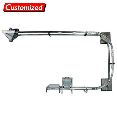 Хорошая цена. Custom Stainless Steel Tube Chain Conveyor for Stable Transport of Steel Drag Chain Conveyors Explosion-proof and airtight design (Suitable for Powdered Sugar) онлайн