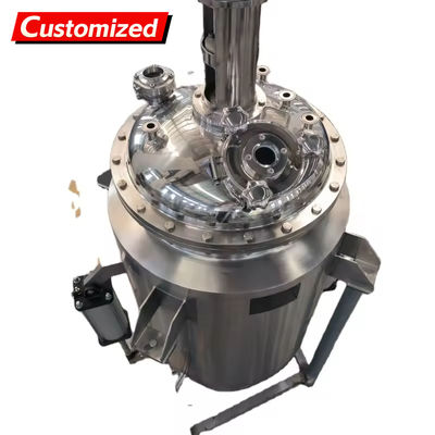 Хорошая цена. Custom Stainless Steel Food-Grade Reaction Vessel 220V Chemical Reaction Vessel Pump Core Container 50L-5000L Suitable for Motor-Driven Chemical Reactor Equipment онлайн