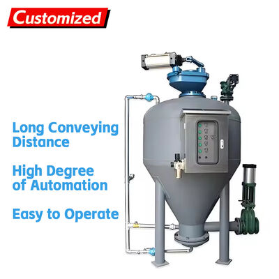 Хорошая цена. custom Industrial Powder Granule Storage Tank Pump Continuous Lifting Vacuum Pumping Pneumatic Feeder Conveyors Control System онлайн