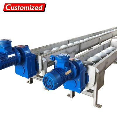 Хорошая цена. Customized Screw Conveyor Automatic Shaftless Screw Conveyor Tubular Winch Integrated Sludge Conveying and Filter Pressing Equipment For Transporting Sludge Powder and Granular Raw Materials онлайн