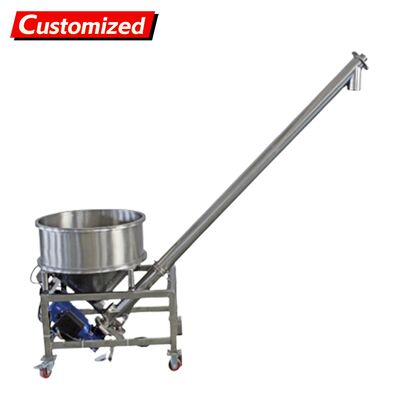 Хорошая цена. Custom Stainless Steel Screw Feeder / Screw Conveyor / Bucket Elevator Conveys powdered, granular, and small block materials for mining, feed, grain, oil, and construction industries. онлайн