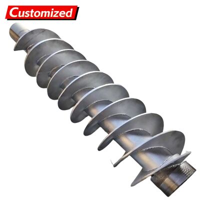 Хорошая цена. Специальные конвейерные лопасти из нержавеющей стали и углеродистой стали с винтовым конвейером с конструкцией вала/без вала для компонентов винтового конвейера Энергетика и горнодобывающая промышленность, сельское хозяйство, строительные работы онлайн