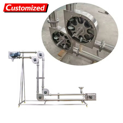 Хорошая цена. Конвейер цепочки труб на заказ Конвейер шланга из нержавеющей стали Конвейер цепочки труб Конвейер труб дискового типа Конвейер зернового конвейера онлайн