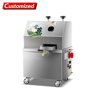 Хорошая цена. Изготовленная на заказ высококачественная коммерческая соковыжималка для сахарного тростника (с двигателем) Конструкция из нержавеющей стали 304 Высокая эффективность и энергосбережение Идеально подходит для соковых баров с высокой проходимостью онлайн