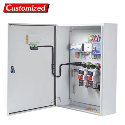 Хорошая цена. Водостойкая насосная контрольная коробка с трехфазным четырехпроводной конструкцией для 220V/380V распределительного шкафа онлайн