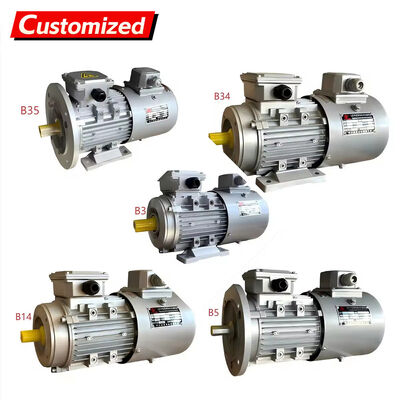 Хорошая цена. 1400 оборотов в минуту Трехфазный двигатель переменной частоты переменного тока с мягким запуском и безступенчатым регулированием скорости онлайн