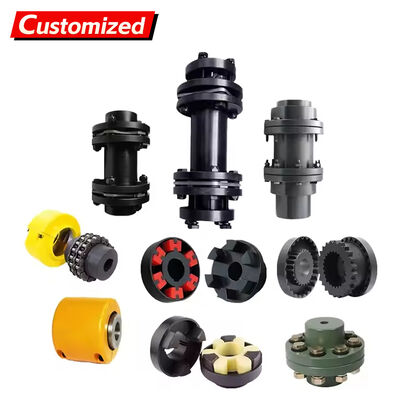 Хорошая цена. Гибкое звездное соединение с номинальным крутящим моментом 2000n-m и максимальной скоростью 5000 оборотов в минуту для промышленных машин онлайн